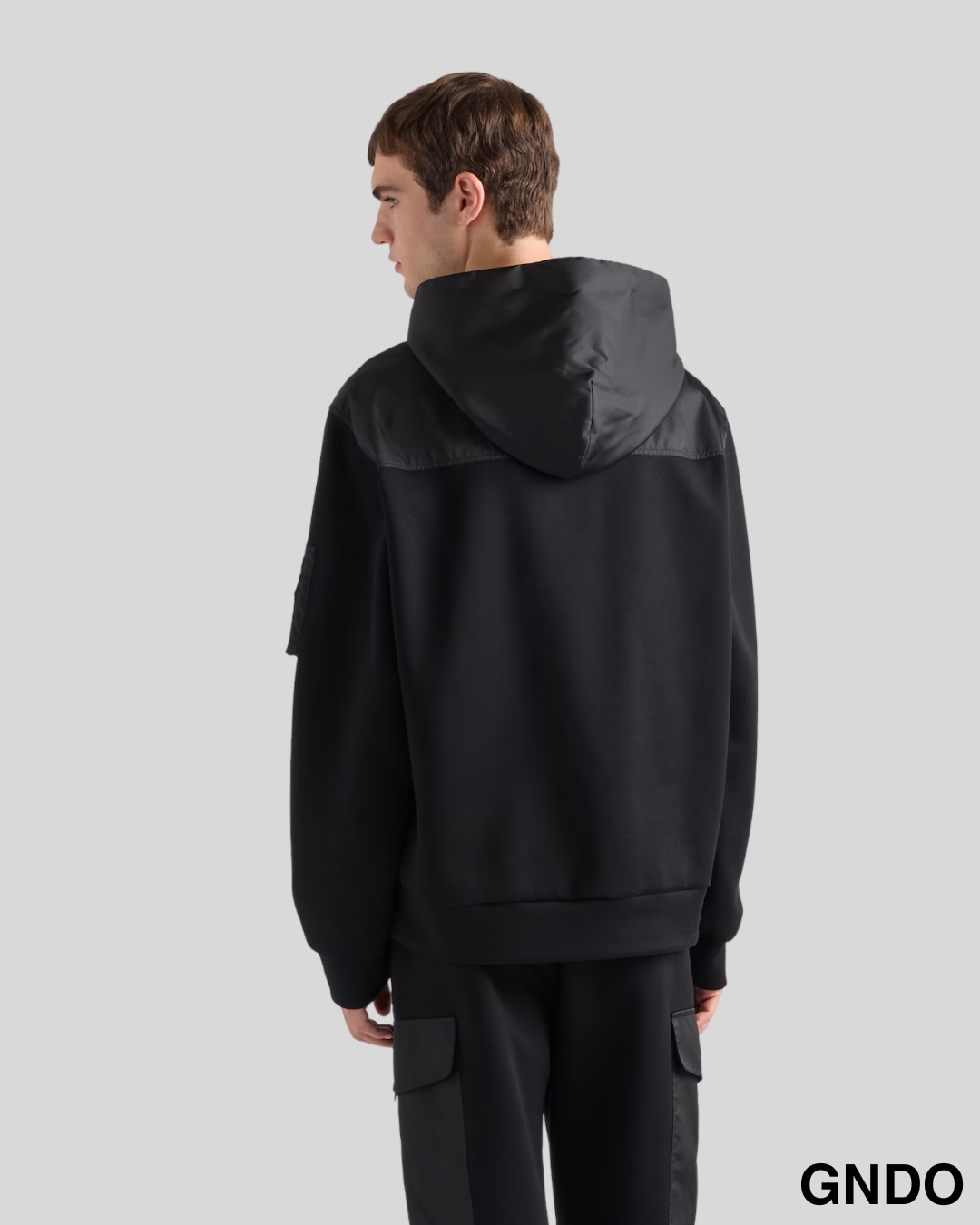 Erkek Hoodie "BLCCCK"