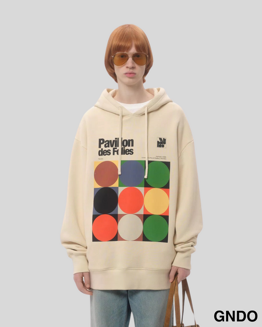 Erkek Baskılı Hoodie "PWG"