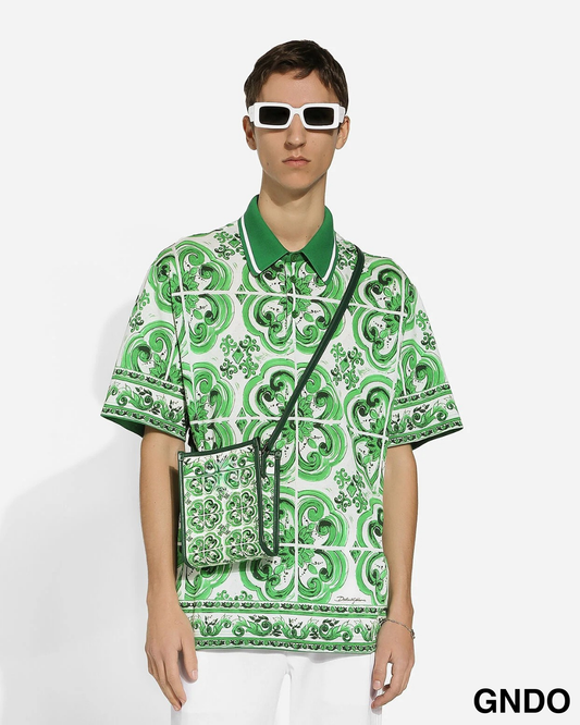 Erkek Polo Yaka Desenli Tshirt "DI4"